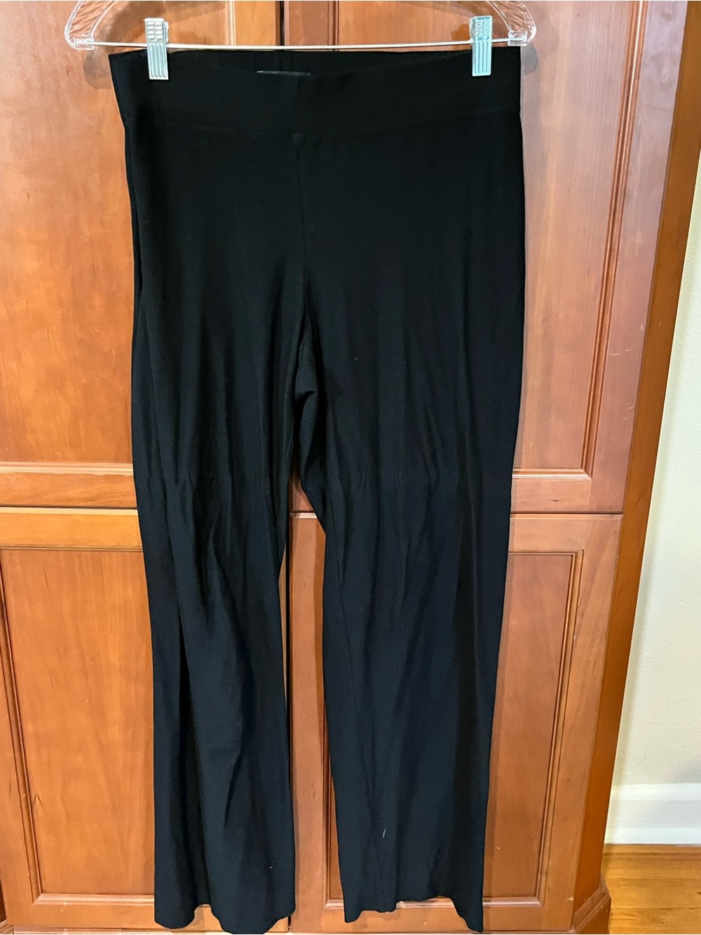 Black Women's Wide-Leg Pants